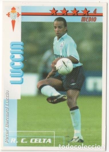 Collectionnisme sportif: Cromo E00074: Fichas de la Liga 2003, Luccin: R. C. Celta. Medio - LFP