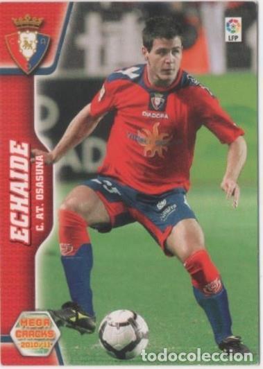 Collectionnisme sportif: Cromo E00482: Album 2-Mega Cracks 2010-11, EchaidE C.AT. Osasuna. Defensa - LFP