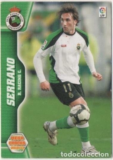 Collectionnisme sportif: Cromo E00496: Album 2-Mega Cracks 2010-11, Serrano: R.Racing C. Medio - LFP