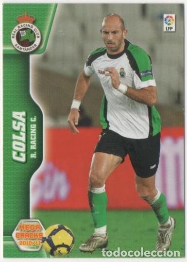 Sports collectibles: Cromo E00489: Album 2-Mega Cracks 2010-11, Colsa: R.Racing C. Medio - LFP