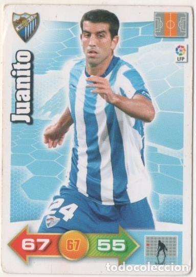 Sports collectibles: Cromo E00464: Album 2-Trading Car Game 2010-11, Juanito: Malaga C.F. Medio - LFP