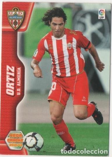 Sports collectibles: Cromo E00441: Album 1- Mega Cracks 2010-11, Ortiz: U.D. Almer&iacute;a. Medio - LFP