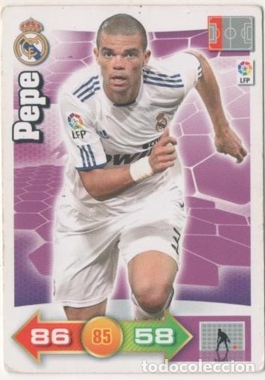 Sports collectibles: Cromo E00447: Album 1-Trading Car Game 2010-11, PepE Real Madrid. Defensa - LFP