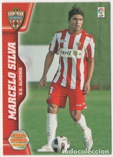 Sports collectibles: Cromo E00452: Album 1- Mega Cracks 2010-11, Marcelo Silva: U.D. Almer&iacute;a. Defensa - LFP