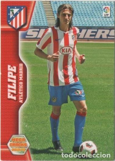 Sports collectibles: Cromo E00455: Album 1-Mega Cracks 2010-11, FilipE At de Madrid. Defensa - LFP