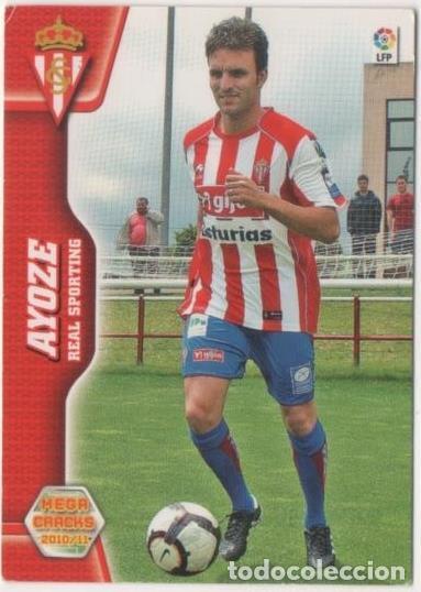 Sports collectibles: Cromo E00450: Album 1-Mega Cracks 2010-11, AyozE R.Sportein de Gij&oacute;n. Centrocampista - LFP
