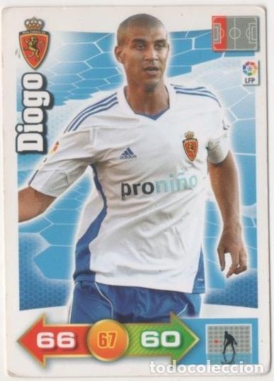 Sports collectibles: Cromo E00570: Album 2-Trading Car Game 2010-11, Diogo: Real Zaragoza. Defensa - LFP