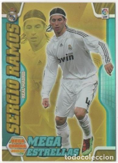 Collectionnisme sportif: Cromo E00345: Mega Cracks 2010-11, Sergio Ramos: Real Madrid. Defensa - LFP