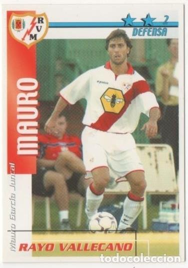Coleccionismo deportivo: Cromo E00321: Fichas de la Liga 2003, Mauro: Rayo Vallecano. Defensa - LFP