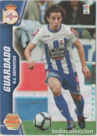 Collectionnisme sportif: Cromo E00402: Mega Cracks 2011, Guardado: R.C. D. La Coru&ntilde;a. Medio - LFP