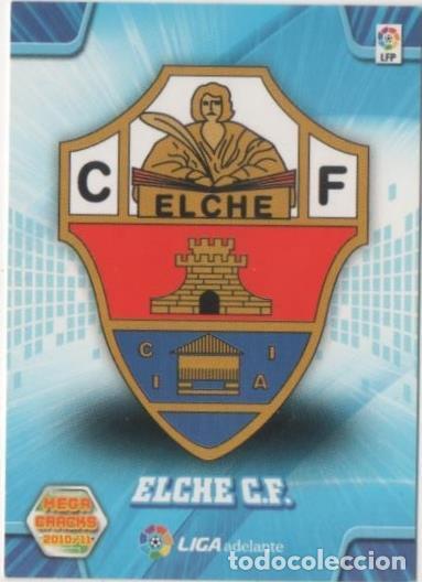 Colecionismo desportivo: Cromo E00419: Mega Cracks 2010-11, Escudo Elche C.F. - LFP