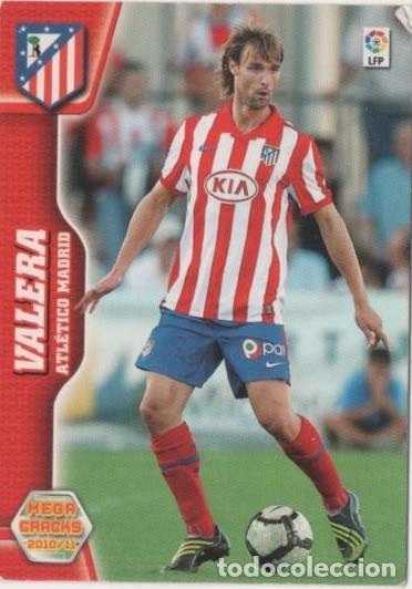 Colecionismo desportivo: Cromo E00365: Mega Cracks 2010-11, Valera: At. de Madrid. Defensa - LFP