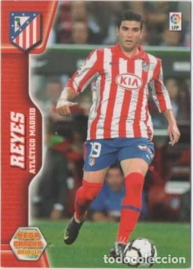 Colecionismo desportivo: Cromo E00386: Mega Cracks 2010-11, Reyes: At. Madrid. Medio - LFP