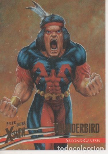 Colecionismo desportivo: Cromo E001476: Trading Cards. Fleer Ultra X-Men. Thunderbird, Second Genesis - Tom Kyffin