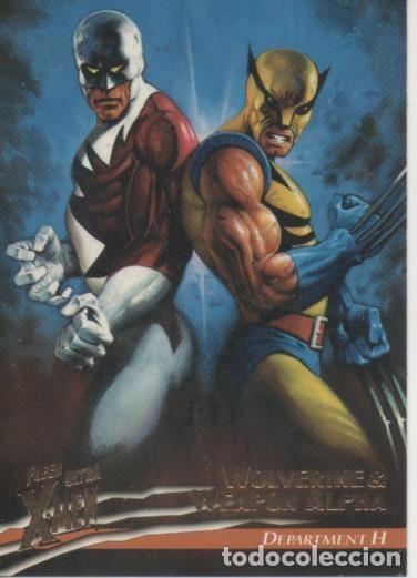 Colecionismo desportivo: Cromo E001471: Trading Cards. Fleer Ultra X-Men. Wolverine vs Weapon Alpha Department h - Ken Kelly