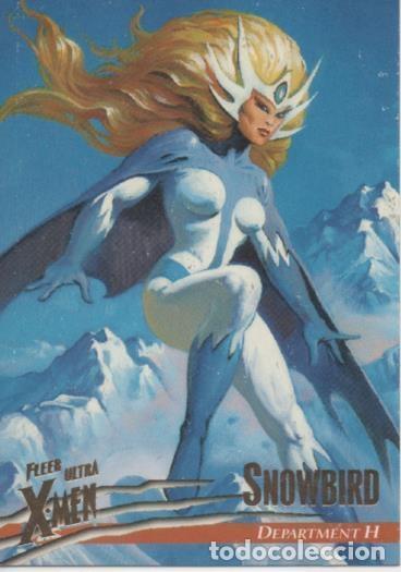 Colecionismo desportivo: Cromo E001463: Trading Cards. Fleer Ultra X-Men. Snowbird Department H - Ken Kelly