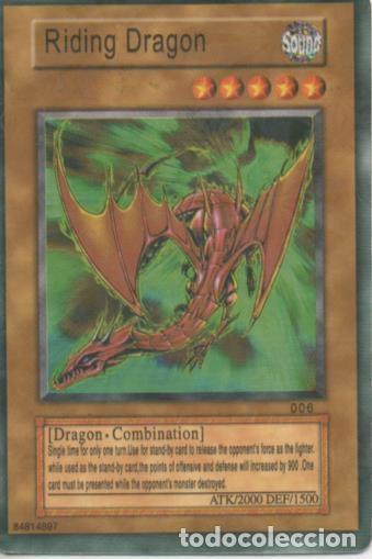 Coleccionismo deportivo: Cromo E001422: Trading Cards. Yu Gi Oh! Trading Card Game, Riding Dragon - NULL