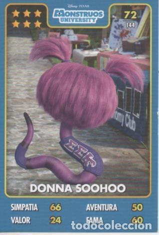 Collectionnisme sportif: Cromo E001412: Trading Cards. Disney. Pixar. Monstruos, S.A. n&ordm; 72, Donna Soohoo - Disney-Pixar