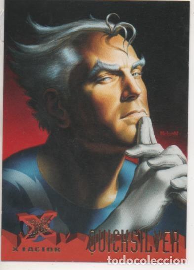 Colecionismo desportivo: Cromo E001239: Trading Cards '95 Fleer Ultra n&ordm; 109. X-Men, X-Factor, Quicksilver - Nelson De Castro
