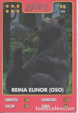 Collezionismo sportivo: Cromo E001377: Trading Cards. Disney. Pixar. Brave n&ordm; 98, Reina Elianor (Oso) - Disney-Pixar