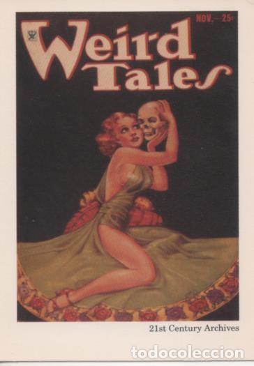 Sports collectibles: Cromo E002010: Trading Cards. Weird Tales n&ordm; 11 - Margaret Brundage