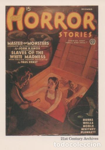 Sports collectibles: Cromo E001962: Cards. Women in Terror n&ordm; 19, Horror Stories - Varios