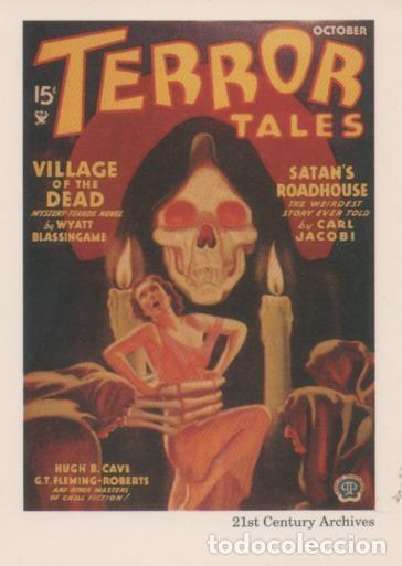 Collectionnisme sportif: Cromo E001945: Cards. Women in Terror n&ordm; 2, Terror Tales - Varios