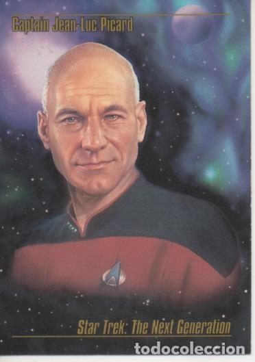 Coleccionismo deportivo: Cromo E002115: Trading Cards. Star Trek: The Next Generation n&ordm; 09. Captain Jean-Luc Picard - Keit B