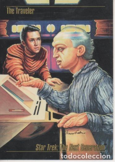 Colecionismo desportivo: Cromo E002122: Trading Cards. Star Trek: The Next Generation n&ordm; 45. The Traveler - Simon Galkin