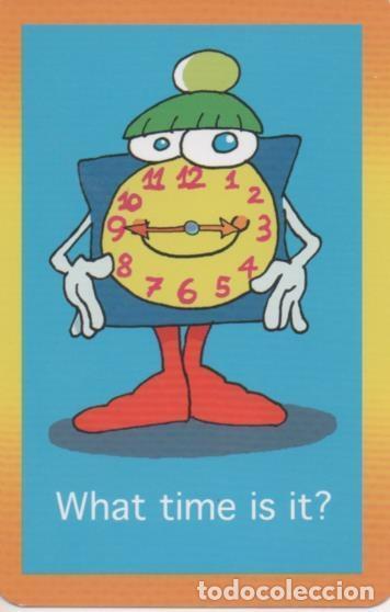 Sammelleidenschaft Sport: Cromo E001724: Cards. What time is it? 3:45 - NULL