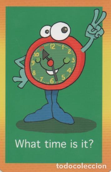 Collezionismo sportivo: Cromo E001716: Cards. What time is it?. 11: 28 - NULL