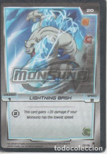 Collezionismo sportivo: Cromo E001751: Trading Cards. Monsuno. Lightning Bash - NULL