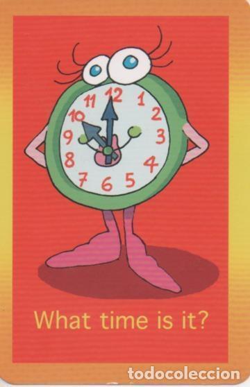 Sports collectibles: Cromo E001705: Cards. What time is it?. 10:00 - NULL