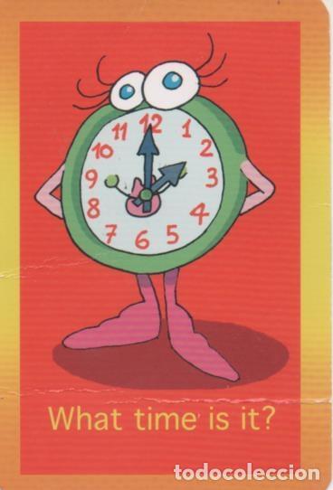 Sports collectibles: Cromo E001700: Cards. What time is it?. 2:00 - NULL