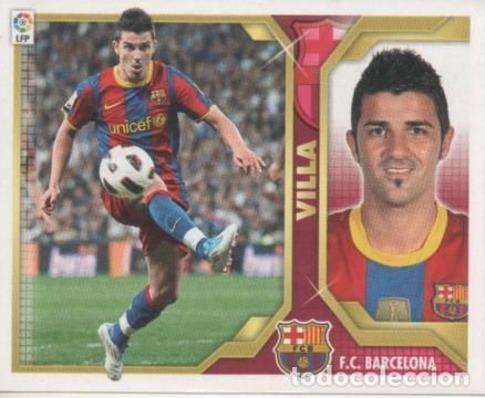Sports collectibles: Cromo E001858: Trading Cards. Liga 2011-12, Villa.F.C. Barcelona - NULL