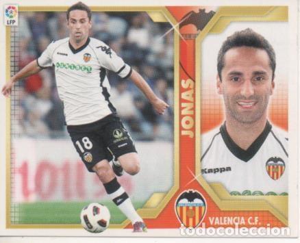 Sports collectibles: Cromo E001853: Trading Cards. Liga 2011-12, Jonas. Valencia C.F. - NULL