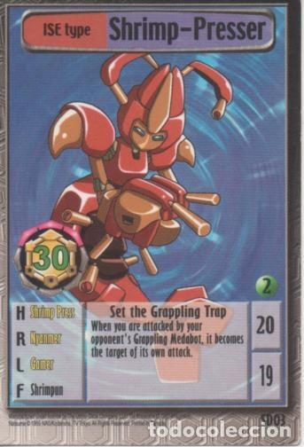 Collezionismo sportivo: Cromo E001886: Trading Cards. Medabots. Shrimp-Presser - NULL