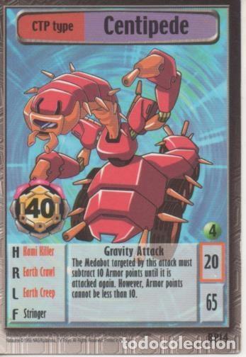 Collezionismo sportivo: Cromo E001882: Trading Cards. Medabots. Centipede - NULL
