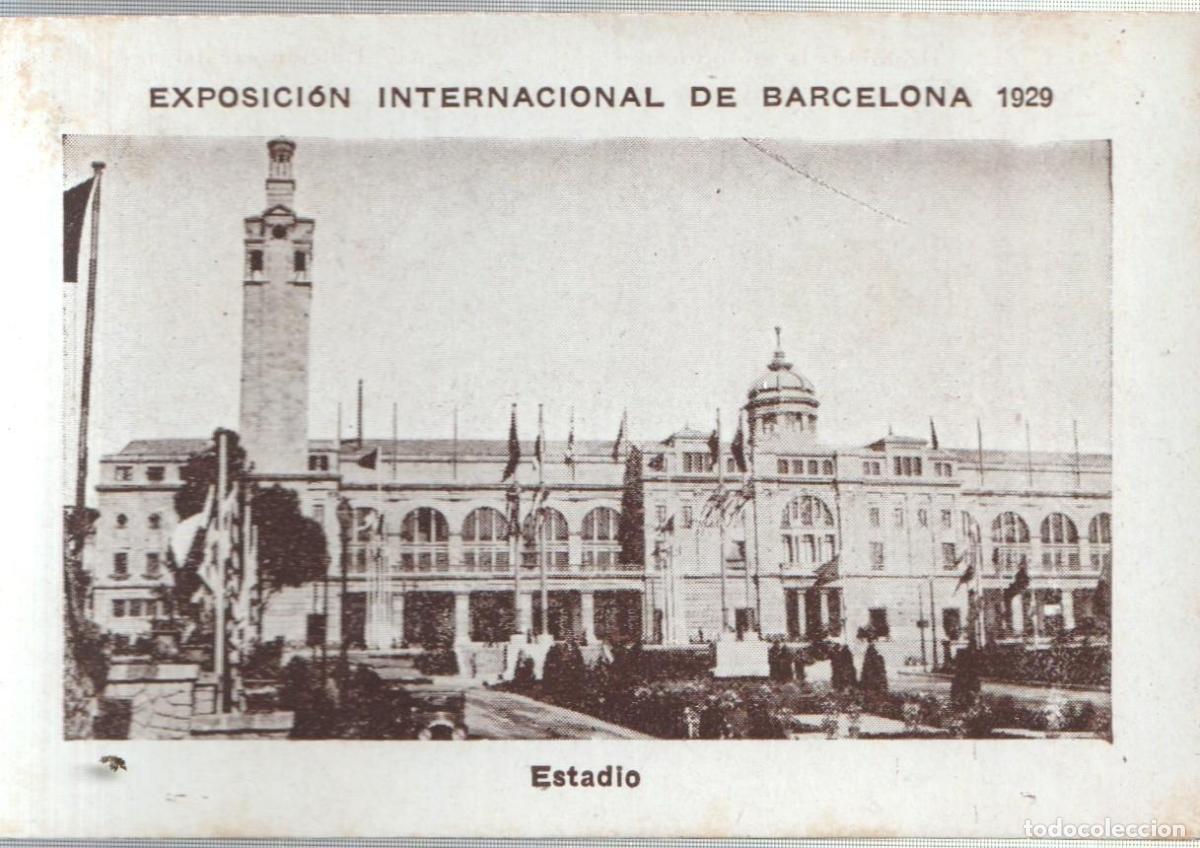 Collectionnisme sportif: Cromo numero 21: Exposicion Internacional de Barcelona 1929: Estadio - Varios