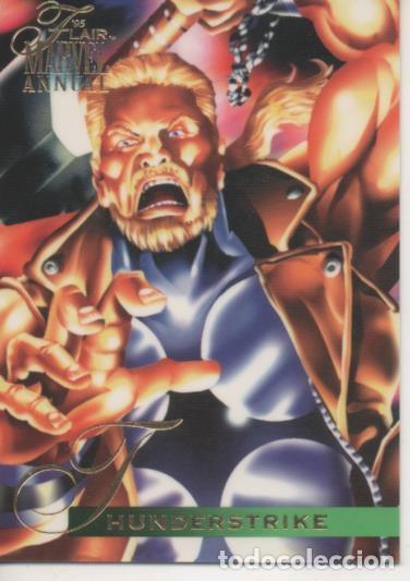Collezionismo sportivo: Cromo E002242: Trading Cards. '95 Flair Marvel Annual n&ordm; 113. Humderstrike - Varios