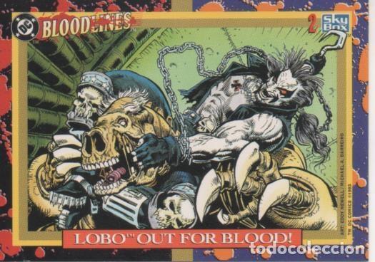 Sports collectibles: Cromo E002149: Trading Cards. DC Bloodlines n&ordm; 2. Lobo Out for Blood! - Varios