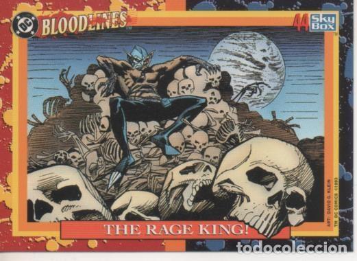 Sammelleidenschaft Sport: Cromo E002188: Trading Cards: DC Bloodline n&ordm; 44. The Rage King - Varios