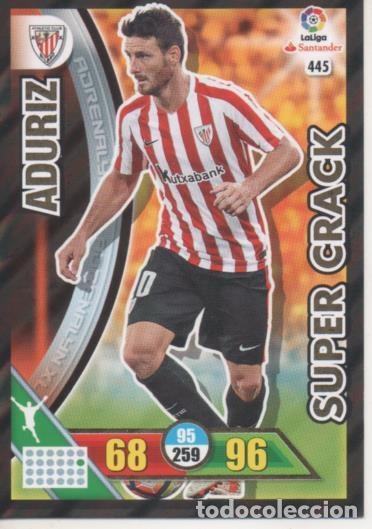 Coleccionismo deportivo: Cromo E002814: Trade Card Game Adrenalyn. Liga 2016-17, Super Crack. Aduriz. Bilbao.A.C. - LFP