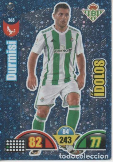 Coleccionismo deportivo: Cromo E002975: Trade Card Game Adrenalyn. Liga 2017-18, &Iacute;dolos. Durmisi. Real Betis Balonpi&eacute; - LFP