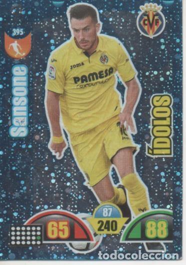 Coleccionismo deportivo: Cromo E002991: Trade Card Game Adrenalyn. Liga 2017-18, &Iacute;dolos. Sansone. Villareal C.F. - LFP
