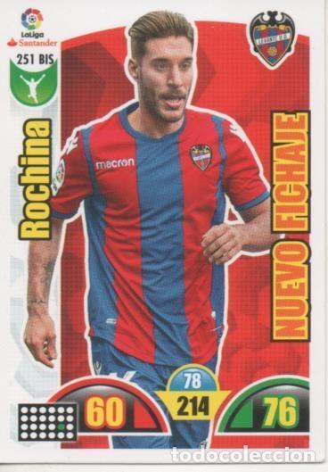Colecionismo desportivo: Cromo E002930: Trade Card Game Adrenalyn. Liga 2017-18, Rochina. Levante U.D. - LFP