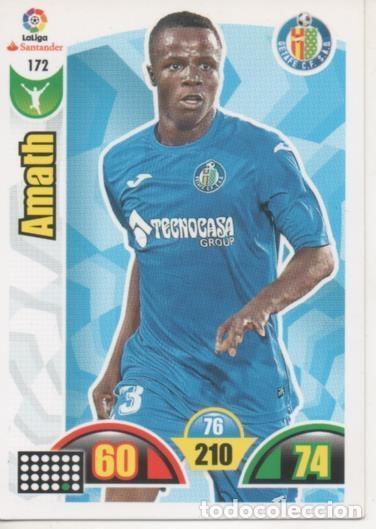 Colecionismo desportivo: Cromo E002907: Trade Card Game Adrenalyn. Liga 2017-18, Amath. Getafe C.F. - LFP