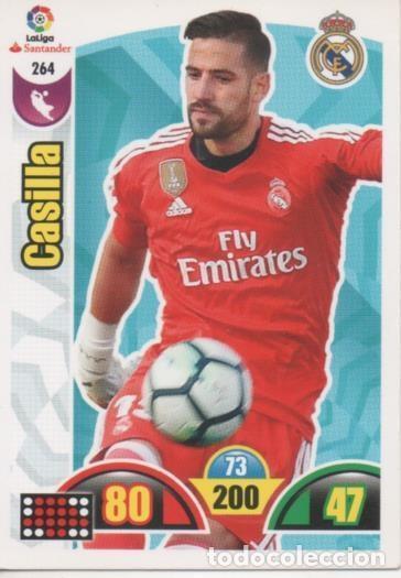 Colecionismo desportivo: Cromo E002935: Trade Card Game Adrenalyn. Liga 2017-18, Casilla. Real Madrid - LFP
