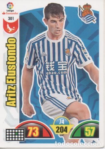 Sammelleidenschaft Sport: Cromo E002946: Trade Card Game Adrenalyn. Liga 2017-18, Aritz Elustondo. Real Sociedad - LFP