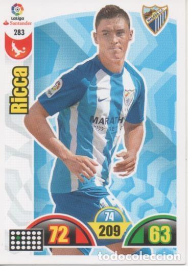 Sammelleidenschaft Sport: Cromo E002939: Trade Card Game Adrenalyn. Liga 2017-18, Ricca. M&aacute;laga C.F. - LFP